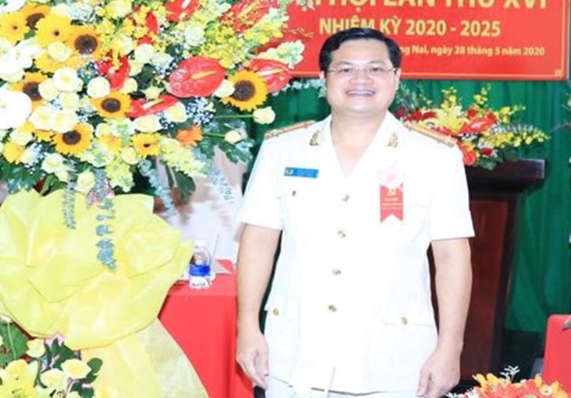 Thượng tá Trần Anh Sơn giữ chức Phó Giám đốc Công an tỉnh Đồng Nai